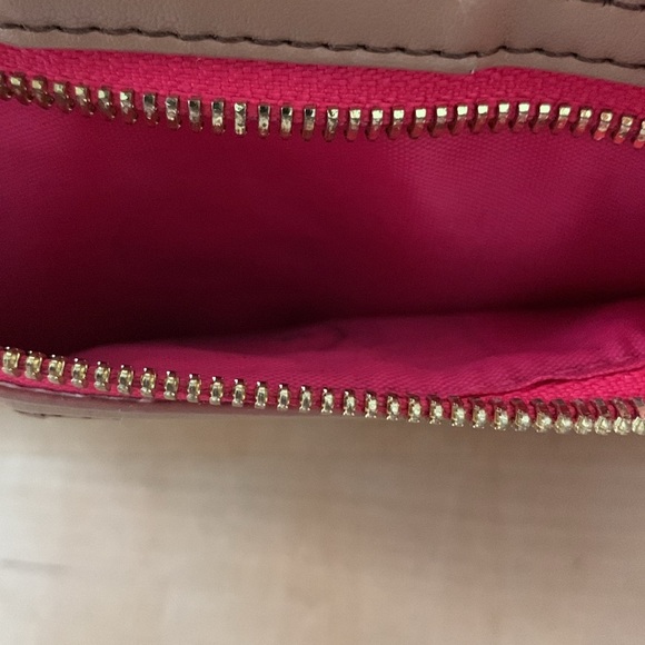 Pretty Spartina 449 linen and leather wristlet - Picture 9 of 9